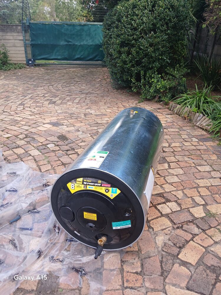 Geyser Installation job photo — 247 Plumbers GP