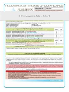 what is a pirb compliance certificate